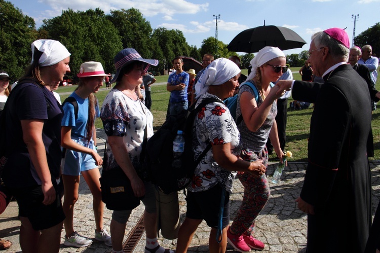 Wejście 39. Pieszej Pielgrzymki Krakowskiej na Jasną Górę