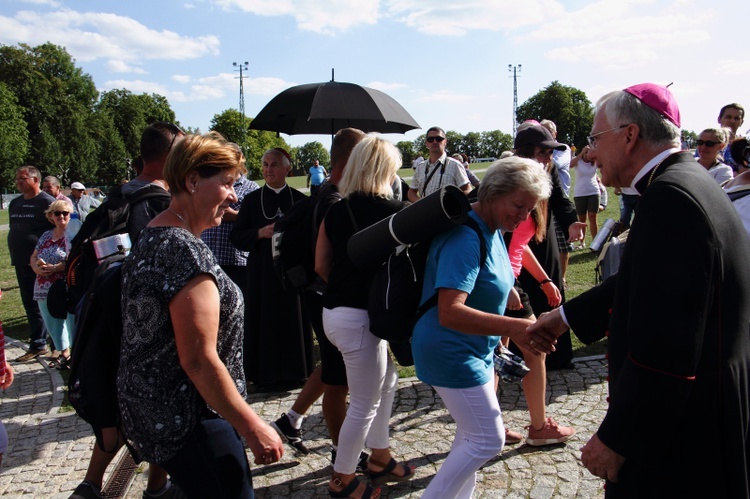 Wejście 39. Pieszej Pielgrzymki Krakowskiej na Jasną Górę