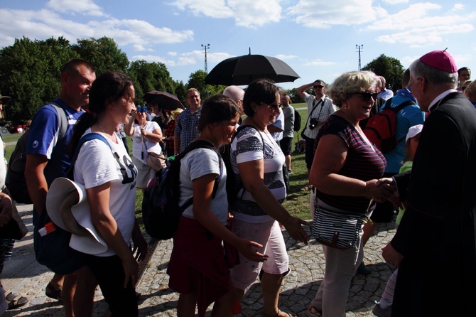 Wejście 39. Pieszej Pielgrzymki Krakowskiej na Jasną Górę