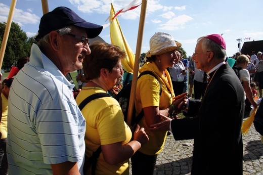 Wejście 39. Pieszej Pielgrzymki Krakowskiej na Jasną Górę