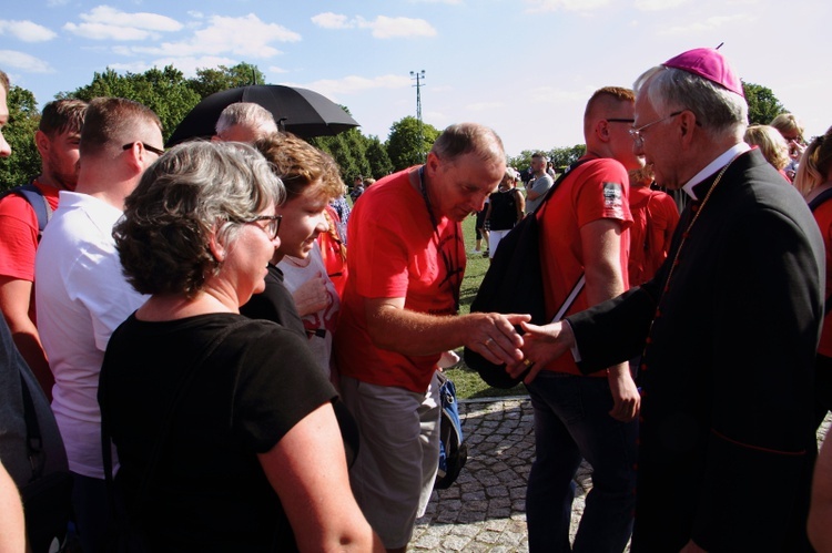 Wejście 39. Pieszej Pielgrzymki Krakowskiej na Jasną Górę