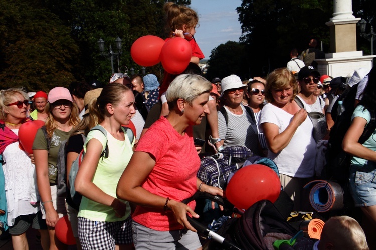 Wejście 39. Pieszej Pielgrzymki Krakowskiej na Jasną Górę