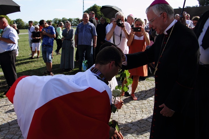 Wejście 39. Pieszej Pielgrzymki Krakowskiej na Jasną Górę