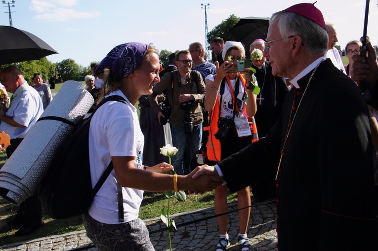 Wejście 39. Pieszej Pielgrzymki Krakowskiej na Jasną Górę