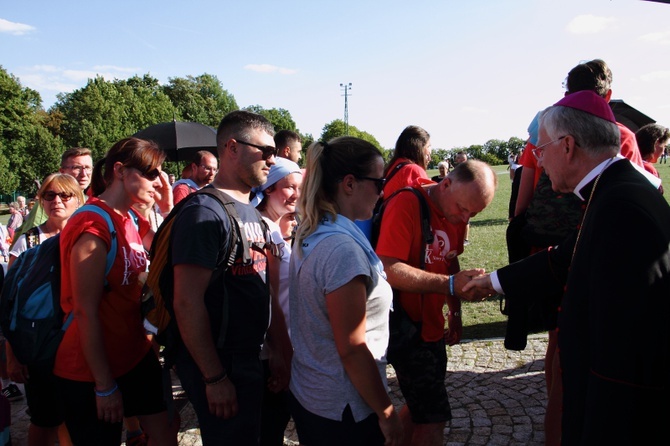 Wejście 39. Pieszej Pielgrzymki Krakowskiej na Jasną Górę