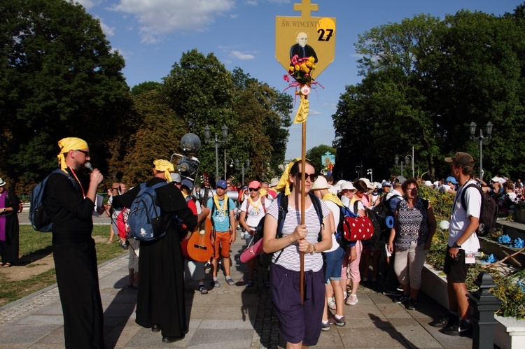 Wejście 39. Pieszej Pielgrzymki Krakowskiej na Jasną Górę