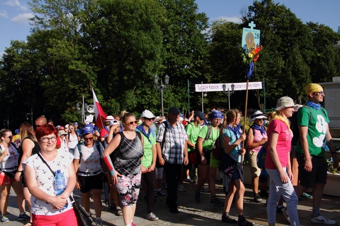 Wejście 39. Pieszej Pielgrzymki Krakowskiej na Jasną Górę