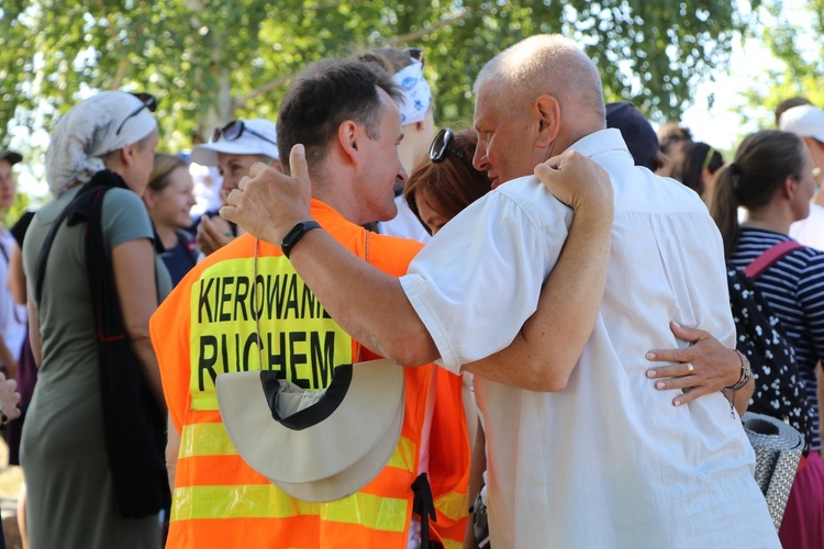 Gdańska grupa biało-żółta na górce przeprośnej