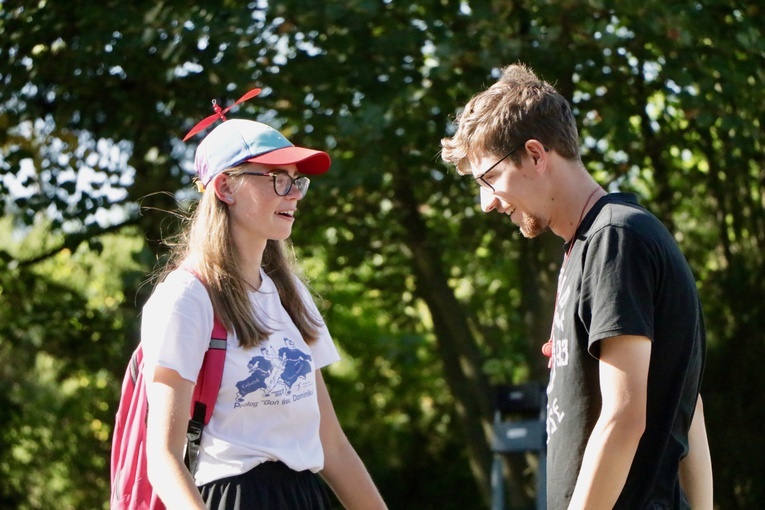 Gdańska grupa biało-żółta na górce przeprośnej