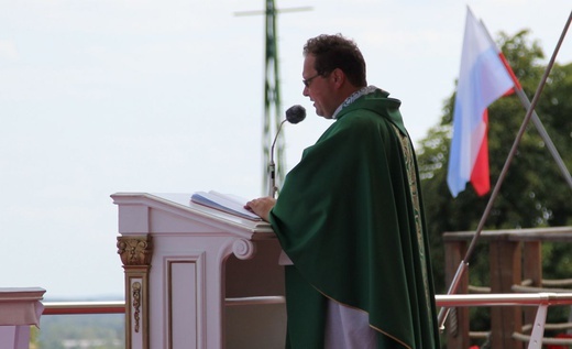 Oczekiwanie na pieszych pielgrzymów jasnogórskich i Msza święta - 2019