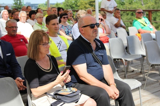 Oczekiwanie na pieszych pielgrzymów jasnogórskich i Msza święta - 2019