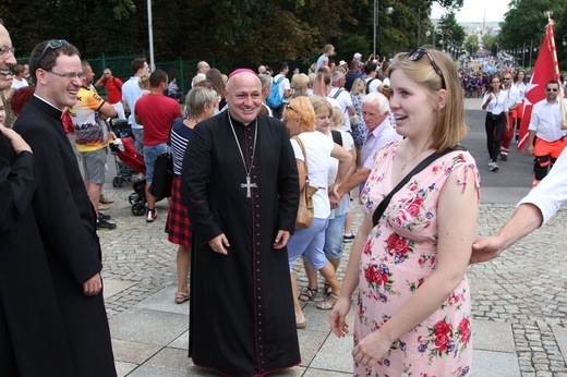 Powitanie 33. Pielgrzymki Andrychowskiej na Jasnej Górze - 2019