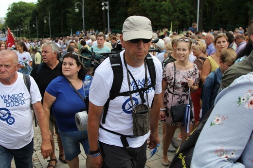 Powitanie 33. Pielgrzymki Andrychowskiej na Jasnej Górze - 2019