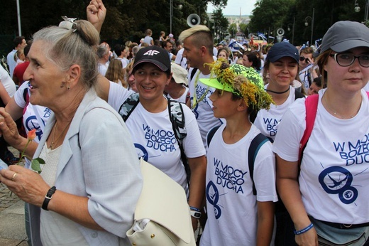 Powitanie 33. Pielgrzymki Andrychowskiej na Jasnej Górze - 2019