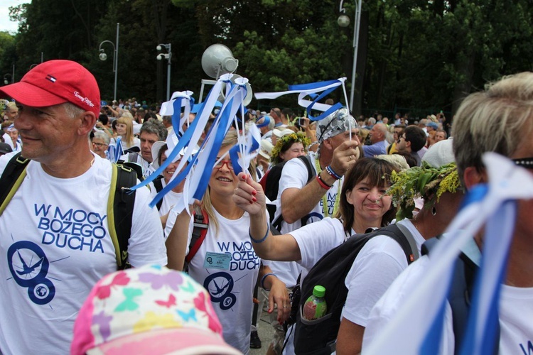 Powitanie 33. Pielgrzymki Andrychowskiej na Jasnej Górze - 2019