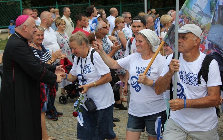 Powitanie 33. Pielgrzymki Andrychowskiej na Jasnej Górze - 2019