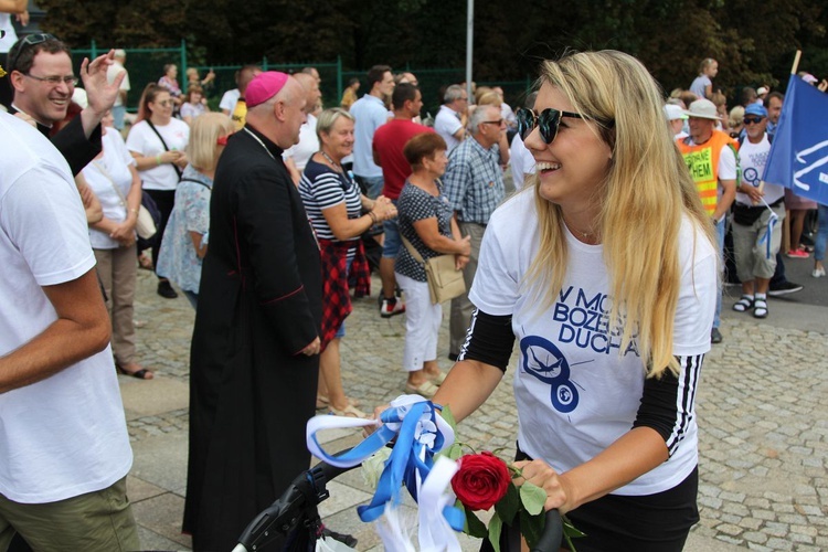 Powitanie 33. Pielgrzymki Andrychowskiej na Jasnej Górze - 2019