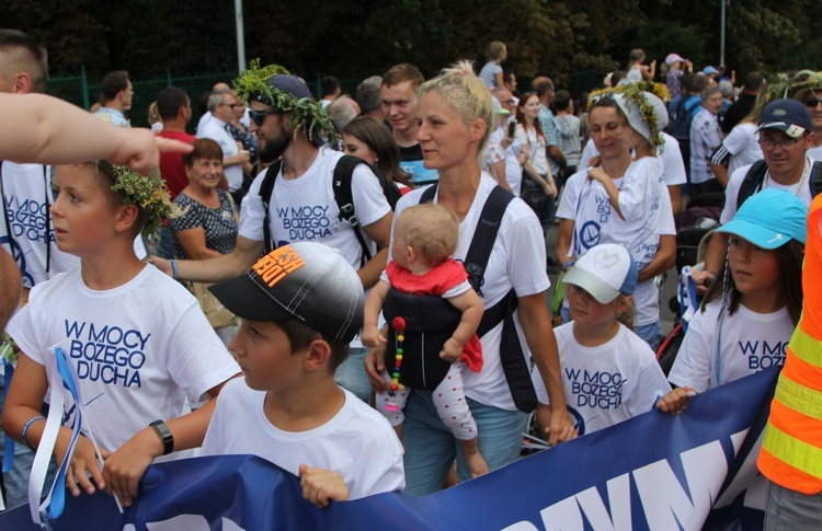 Powitanie 33. Pielgrzymki Andrychowskiej na Jasnej Górze - 2019