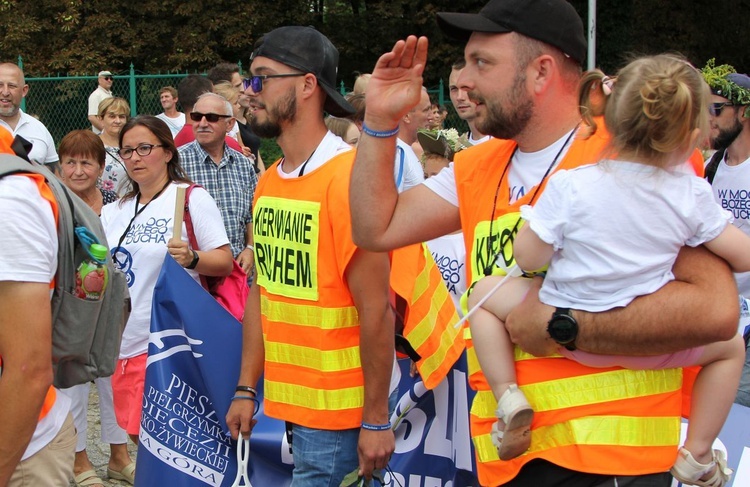 Powitanie 33. Pielgrzymki Andrychowskiej na Jasnej Górze - 2019