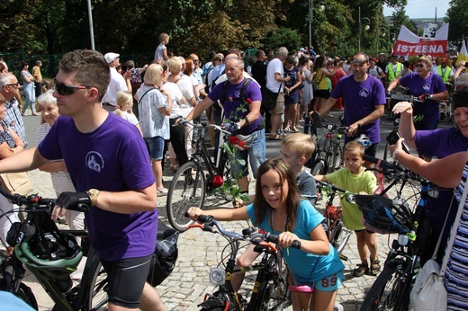 Powitanie 17. Andrychowskiej Pielgrzymki Rowerowej na Jasnej Górze - 2019