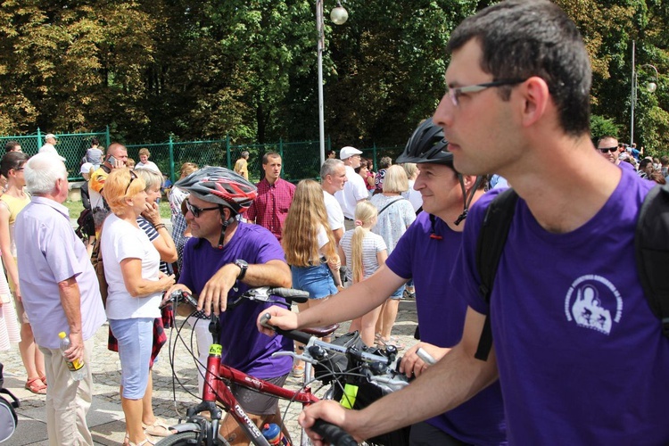 Powitanie 17. Andrychowskiej Pielgrzymki Rowerowej na Jasnej Górze - 2019