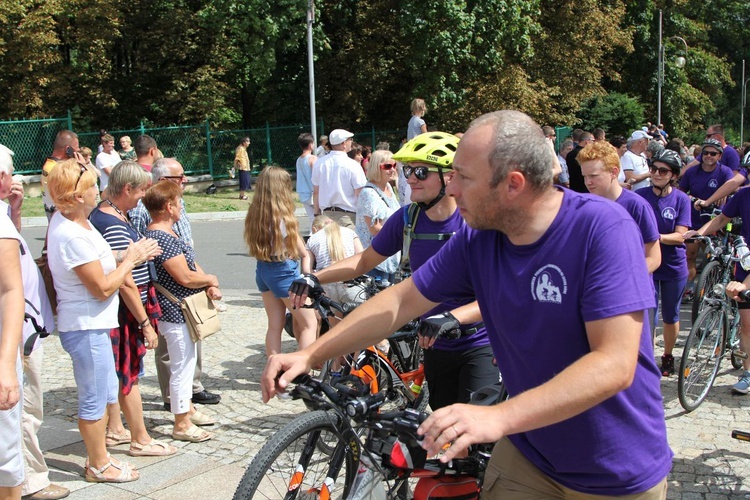 Powitanie 17. Andrychowskiej Pielgrzymki Rowerowej na Jasnej Górze - 2019