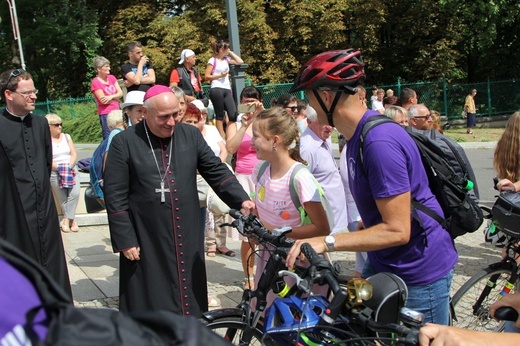 Powitanie 17. Andrychowskiej Pielgrzymki Rowerowej na Jasnej Górze - 2019