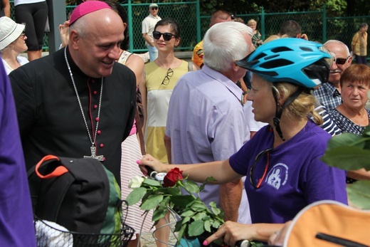 Powitanie 17. Andrychowskiej Pielgrzymki Rowerowej na Jasnej Górze - 2019