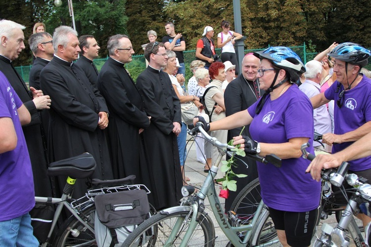 Powitanie 17. Andrychowskiej Pielgrzymki Rowerowej na Jasnej Górze - 2019