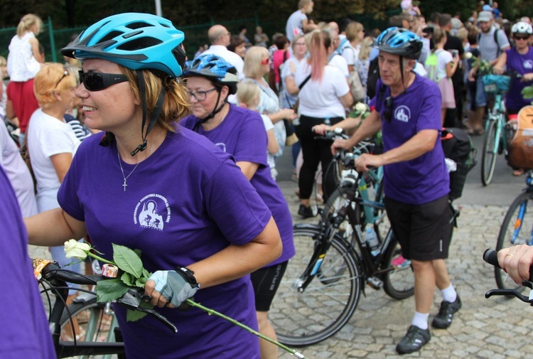 Powitanie 17. Andrychowskiej Pielgrzymki Rowerowej na Jasnej Górze - 2019