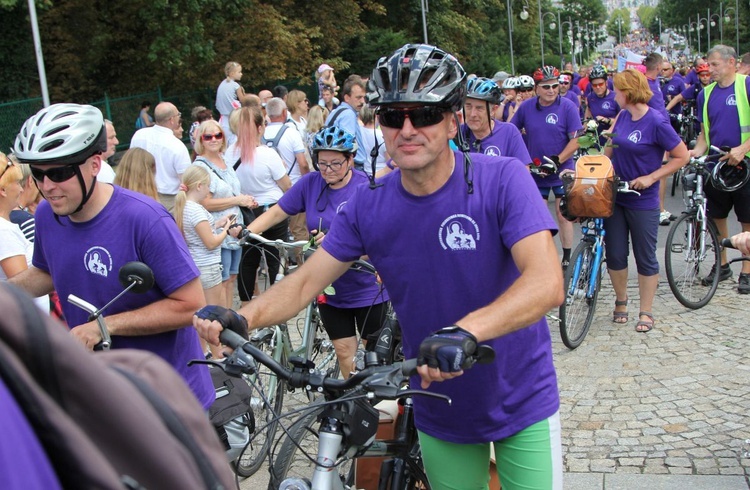 Powitanie 17. Andrychowskiej Pielgrzymki Rowerowej na Jasnej Górze - 2019