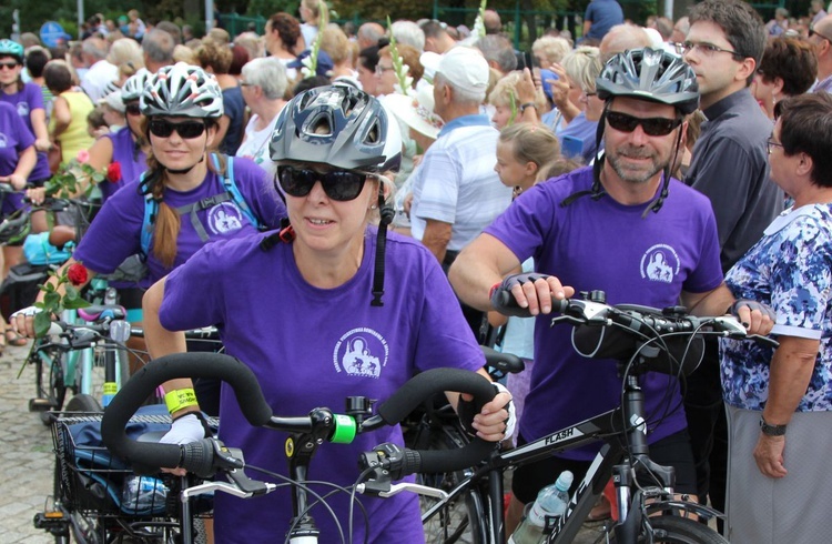 Powitanie 17. Andrychowskiej Pielgrzymki Rowerowej na Jasnej Górze - 2019