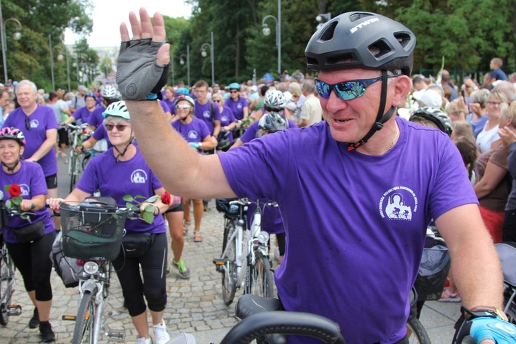 Powitanie 17. Andrychowskiej Pielgrzymki Rowerowej na Jasnej Górze - 2019