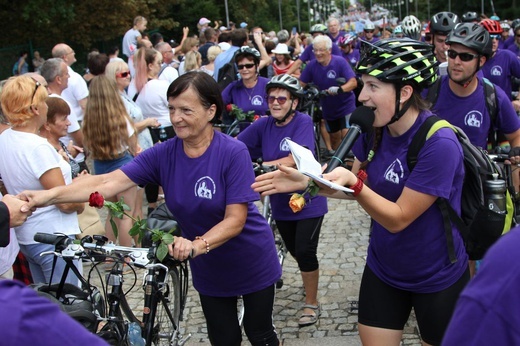 Powitanie 17. Andrychowskiej Pielgrzymki Rowerowej na Jasnej Górze - 2019