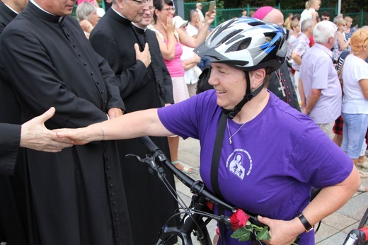 Powitanie 17. Andrychowskiej Pielgrzymki Rowerowej na Jasnej Górze - 2019