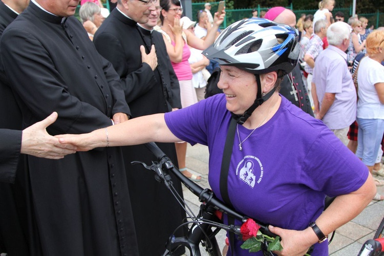 Powitanie 17. Andrychowskiej Pielgrzymki Rowerowej na Jasnej Górze - 2019