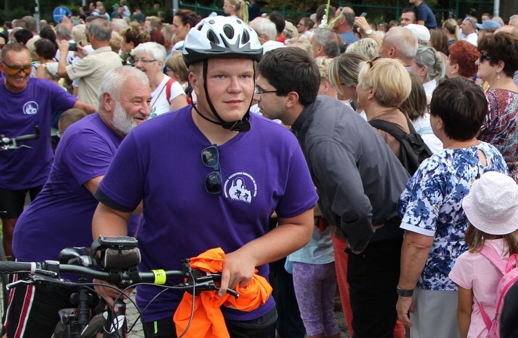 Powitanie 17. Andrychowskiej Pielgrzymki Rowerowej na Jasnej Górze - 2019