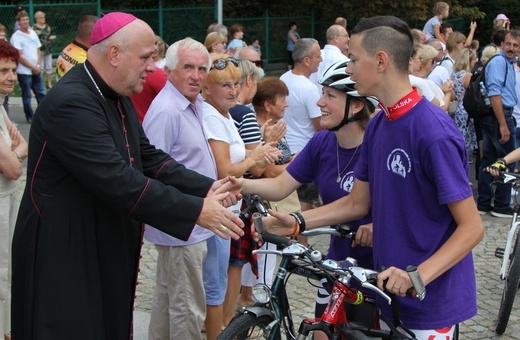 Powitanie 17. Andrychowskiej Pielgrzymki Rowerowej na Jasnej Górze - 2019