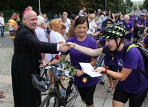 Powitanie 17. Andrychowskiej Pielgrzymki Rowerowej na Jasnej Górze - 2019