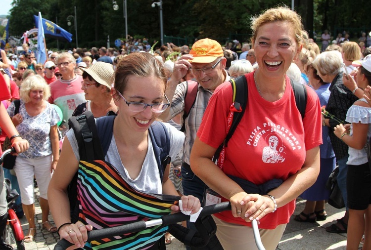 Powitanie 28. Pielgrzymki Cieszyńskiej na Jasnej Górze - 2019