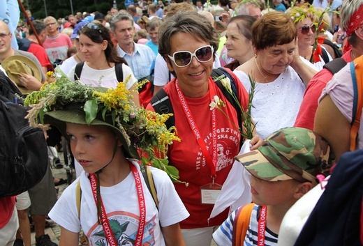 Powitanie 28. Pielgrzymki Cieszyńskiej na Jasnej Górze - 2019