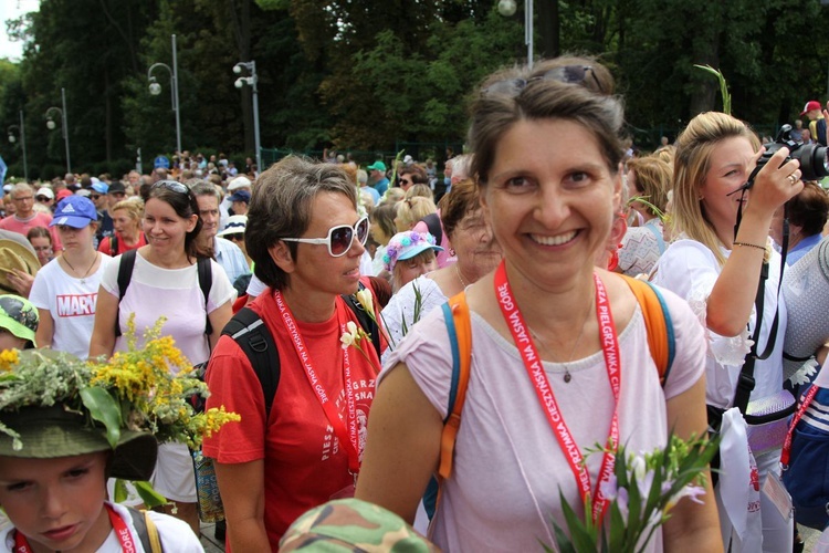 Powitanie 28. Pielgrzymki Cieszyńskiej na Jasnej Górze - 2019