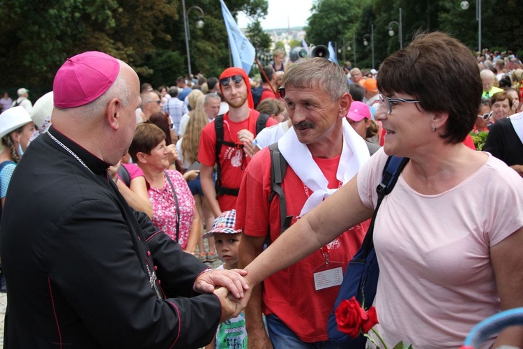 Powitanie 28. Pielgrzymki Cieszyńskiej na Jasnej Górze - 2019