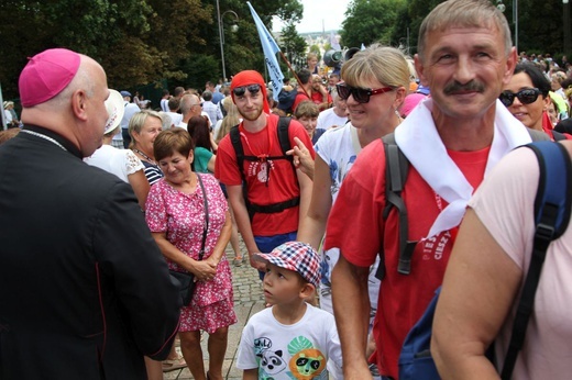 Powitanie 28. Pielgrzymki Cieszyńskiej na Jasnej Górze - 2019