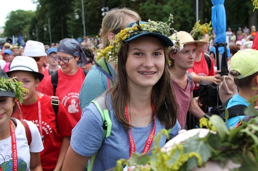 Powitanie 28. Pielgrzymki Cieszyńskiej na Jasnej Górze - 2019