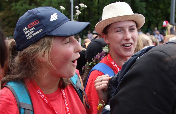 Powitanie 28. Pielgrzymki Cieszyńskiej na Jasnej Górze - 2019