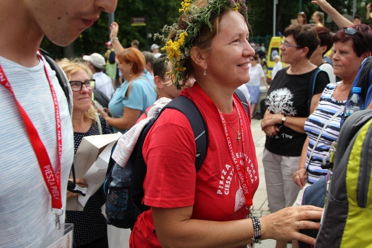 Powitanie 28. Pielgrzymki Cieszyńskiej na Jasnej Górze - 2019