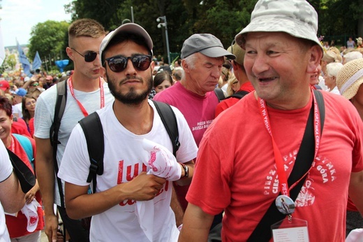 Powitanie 28. Pielgrzymki Cieszyńskiej na Jasnej Górze - 2019