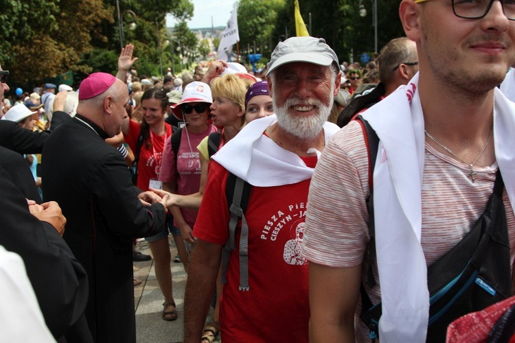 Powitanie 28. Pielgrzymki Cieszyńskiej na Jasnej Górze - 2019