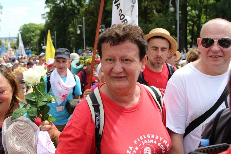 Powitanie 28. Pielgrzymki Cieszyńskiej na Jasnej Górze - 2019